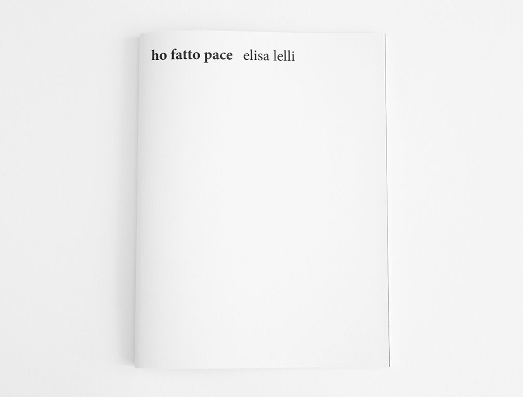 Elisa Lelli _ Ho fatto pace